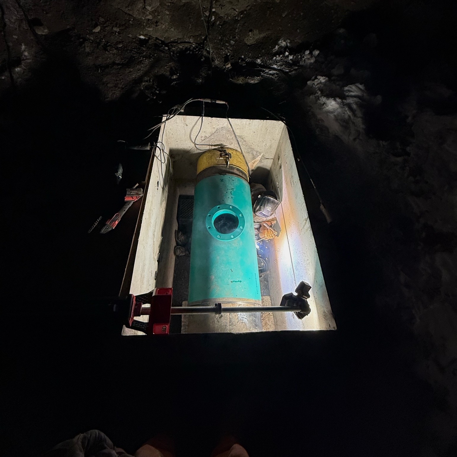 24 inch water main repair