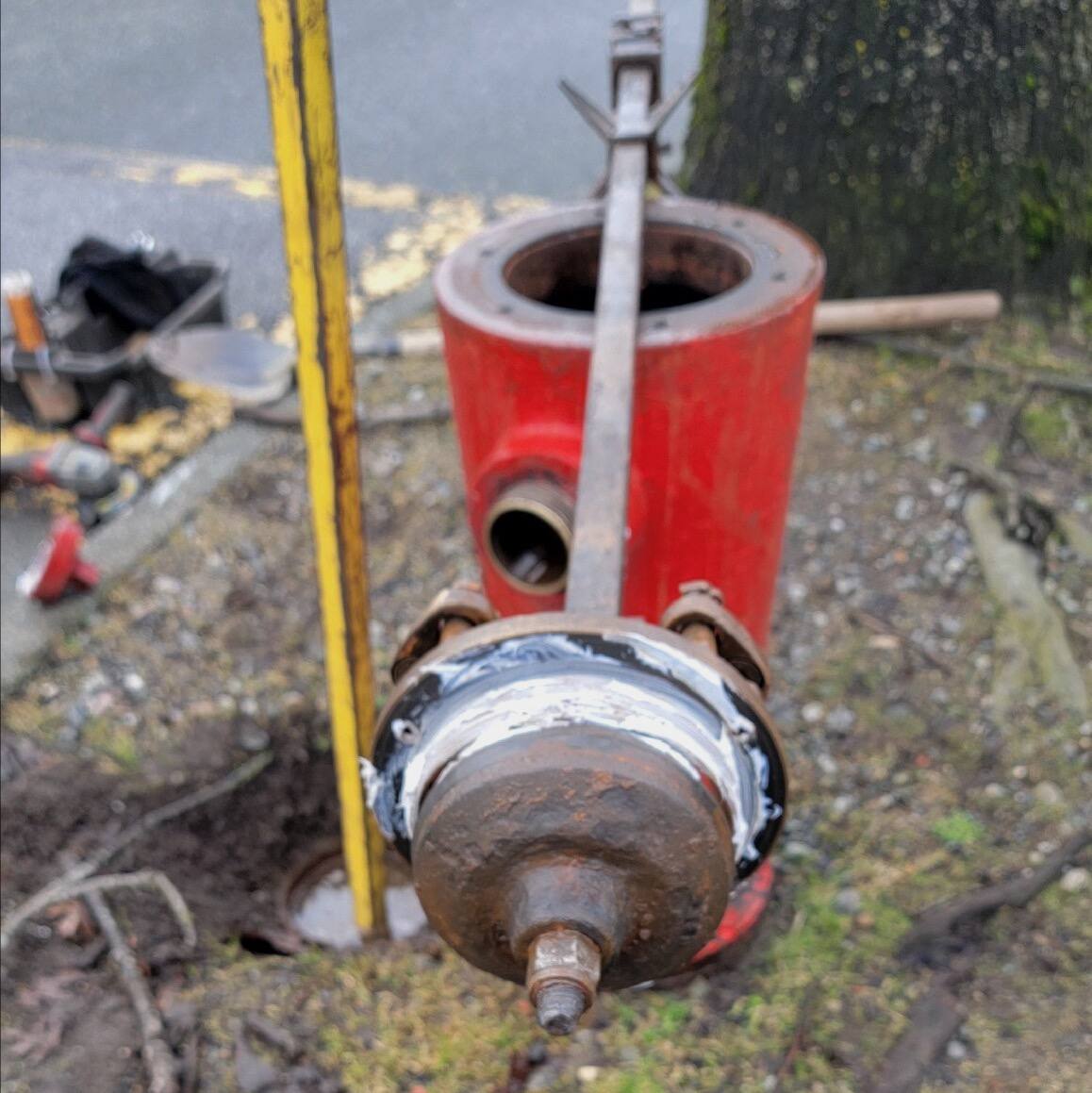 Hydrant testing and maintenance